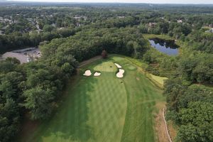 Charles River 12th Green Aerial